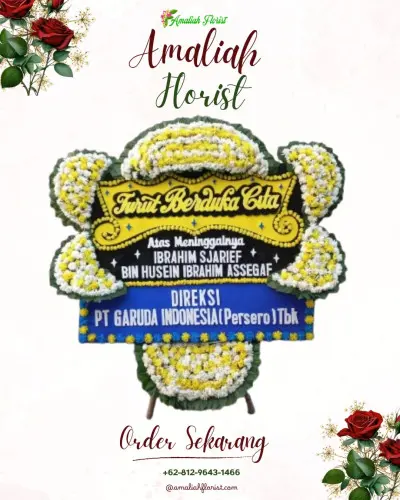 Papan Bunga Duka di Gowongan